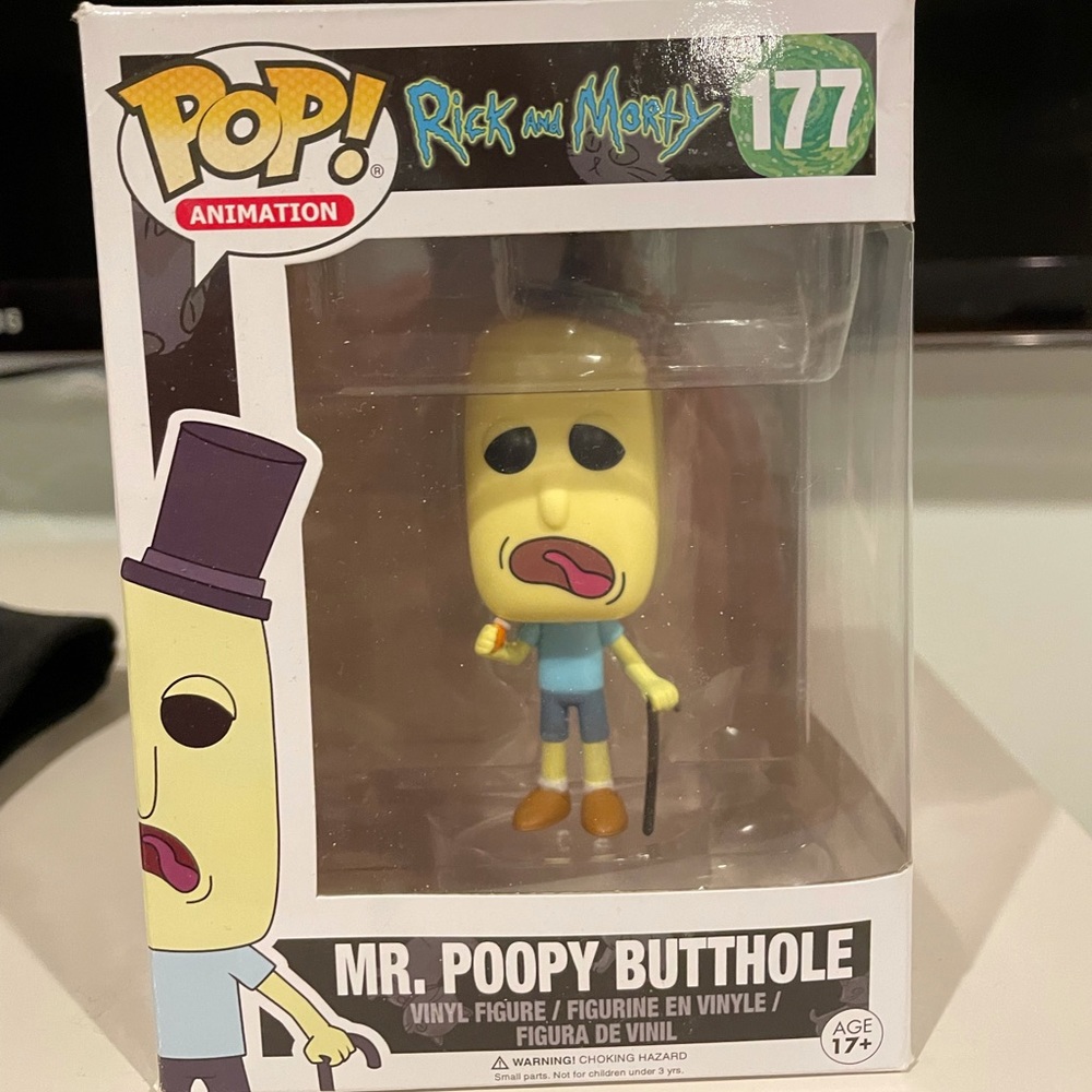 Collectible Mr. Poopy Butthole collectible